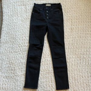 Madewell Black Skinny Jeans
